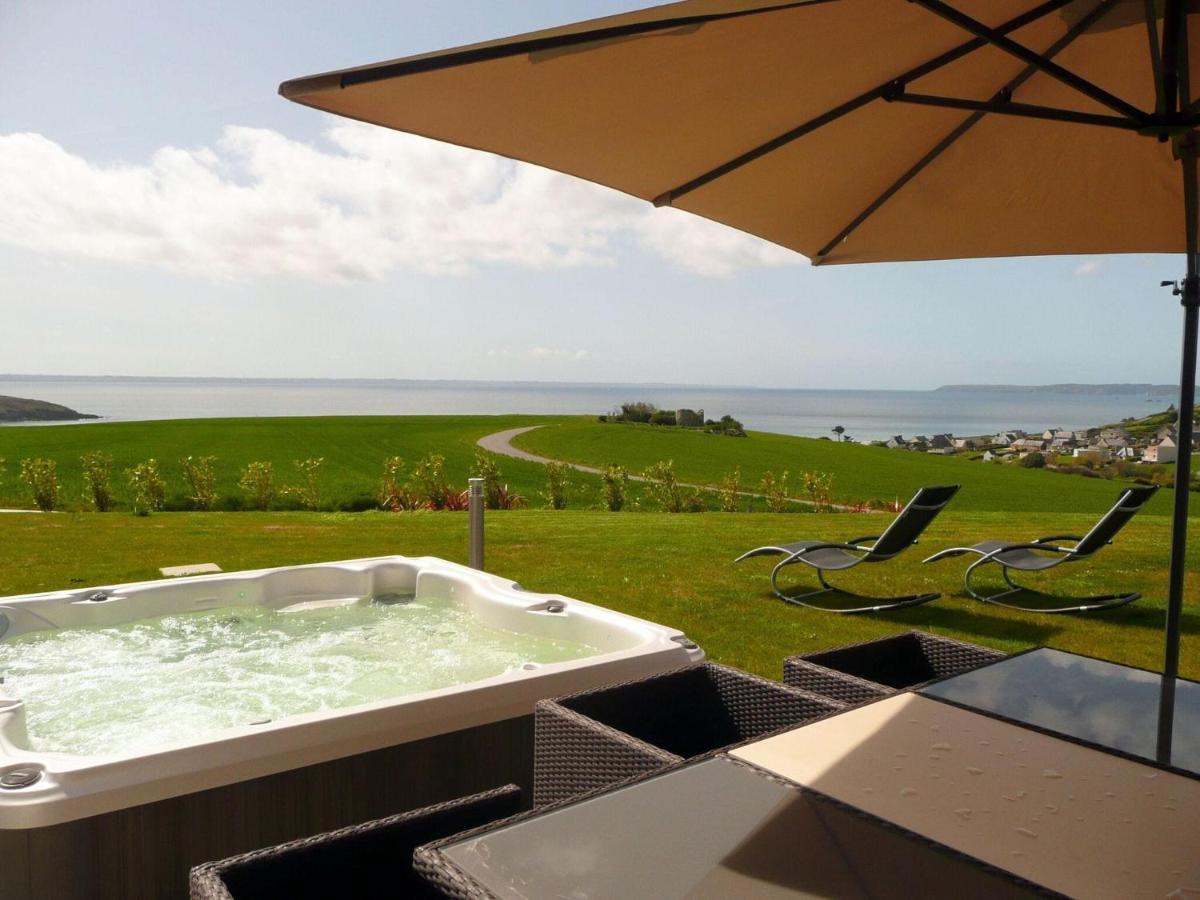 Panoramic Sea View And Jacuzzi, Premium, Telgruc-Sur-Mer Buitenkant foto