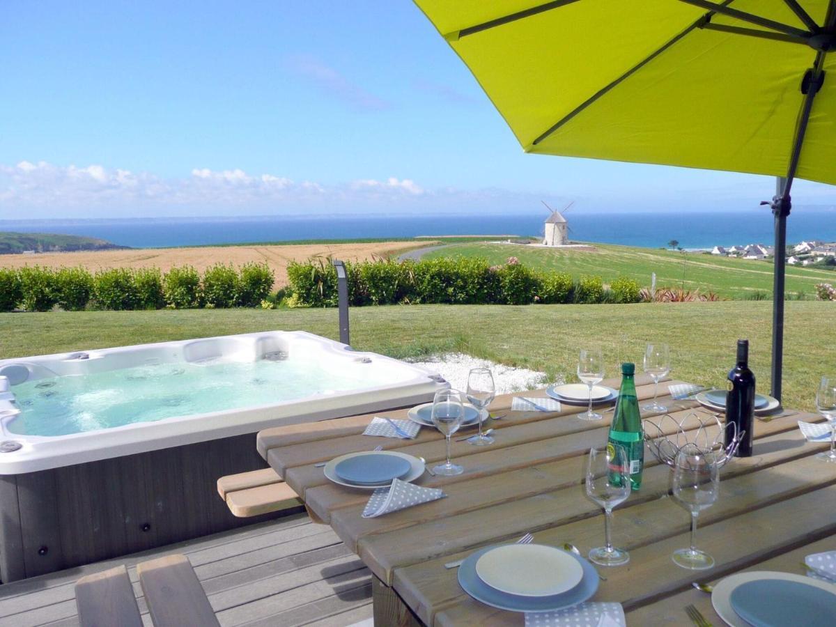 Panoramic Sea View And Jacuzzi, Premium, Telgruc-Sur-Mer Buitenkant foto