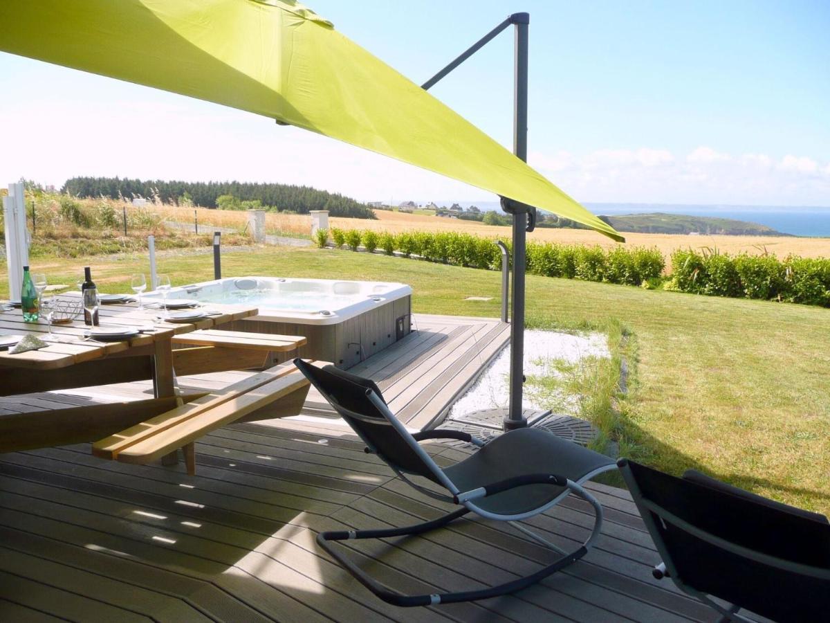 Panoramic Sea View And Jacuzzi, Premium, Telgruc-Sur-Mer Buitenkant foto
